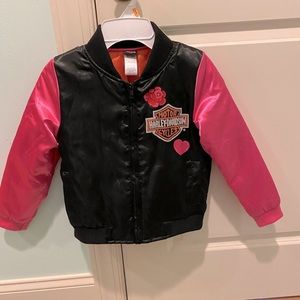 Girls Harley Davidson coat